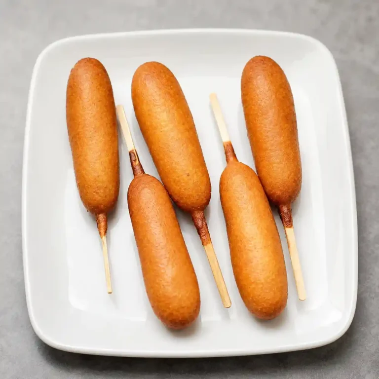 Air Fryer Corn Dogs Recipe | Crispy Easy Corn Dogs