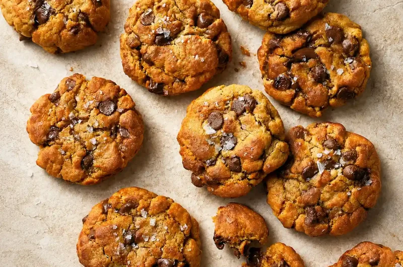 Air Fryer Peanut Butter Chocolate Chip Cookies | Easy Homemade Cookie Recipe