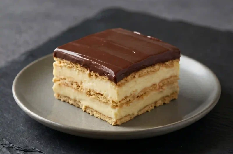 Easy No-Bake Chocolate Eclair Cake Recipe