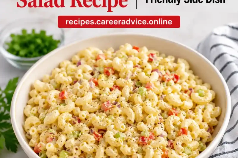$5 Macaroni Salad Recipe | Easy Budget-Friendly Side Dish