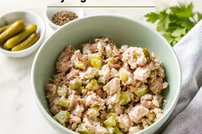 5-Minute Pickled Tuna Salad Recipe | Easy High-Protein Lunch